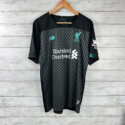 Liverpool Jersey Third Soccer shirt 2019/2020 UCL New Balance Mens Large #12