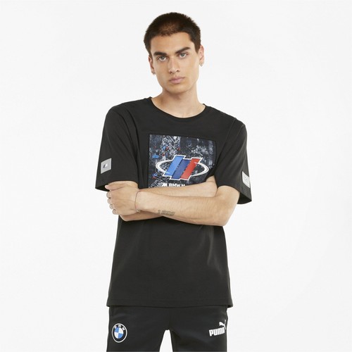

[531127-01] Мужская футболка Puma BMW Motorsport Street, Черный