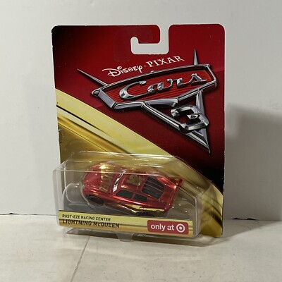 Disney Pixar Cars 3 Rust-Eze Racing Center Lightning McQueen New