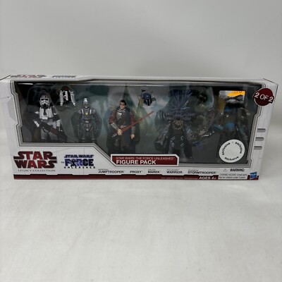 Star Wars Legacy Collection Force Unleashed 5-Figure Pack Set 2 of 2 Exclusive