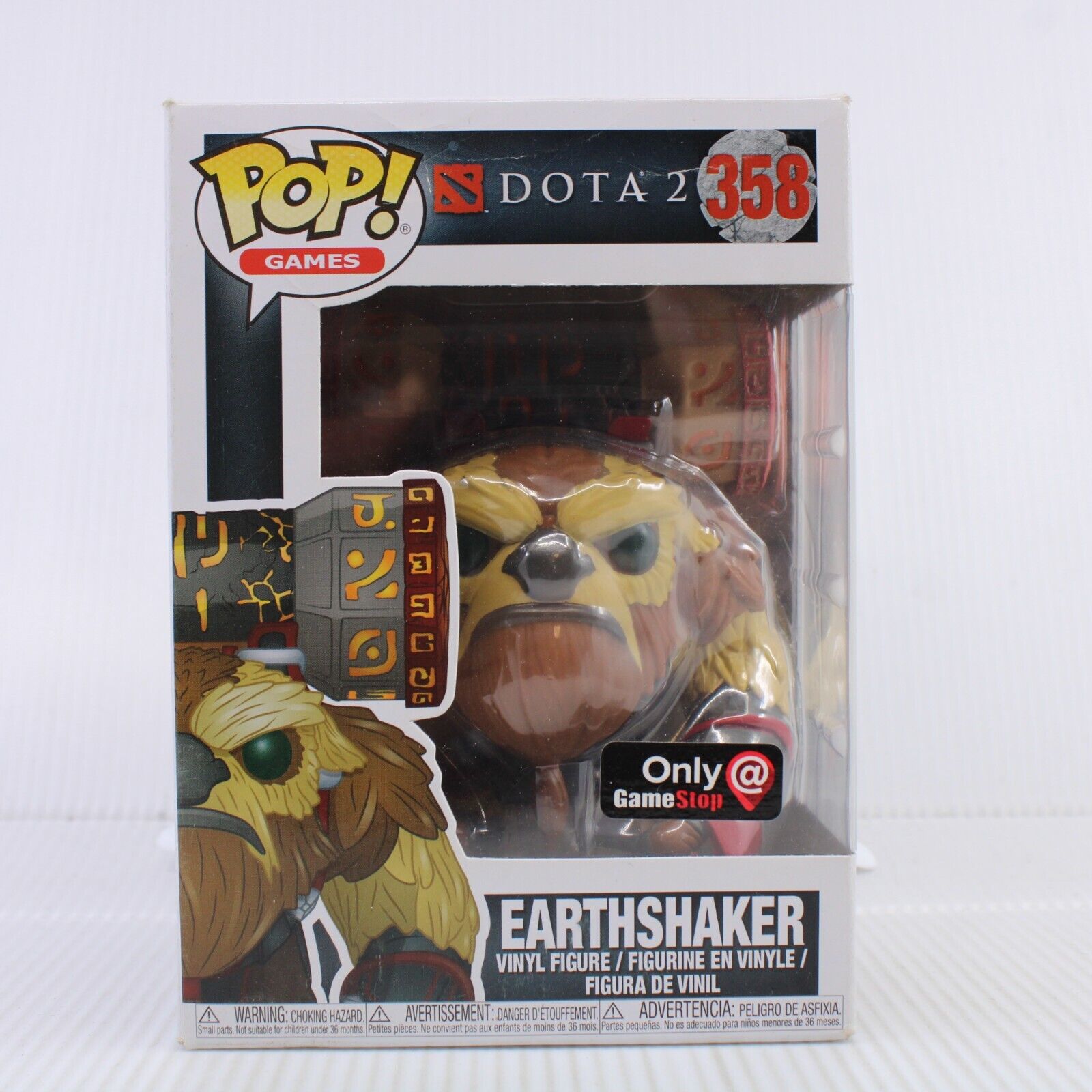 F2 Funko Pop Games DOTA 2 EARTHSHAKER Gamestop Exclusive F2 Funko Pop Games DOTA 2 EARTHSHAKER Gamestop Exclusive