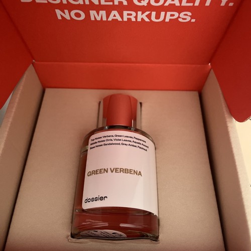 Dossier Green Verbena Eau de Parfum 1.7 Fl Oz EDP Perfume Fragrance NEW IN BOX