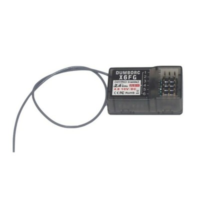 6Channel X6FG Receiver With Gyro For X6 Transmitter Dumborc RC Remote Controller