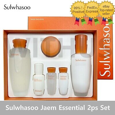 Sulwhasoo Jaem Essential 2pcs Set Balancing Water EX & Emulsion EX 자음에센셜 2종 세트
