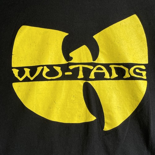 WU TANG CLAN T-Shirt Men's Large Black Gza Rza ODB Hip Hop