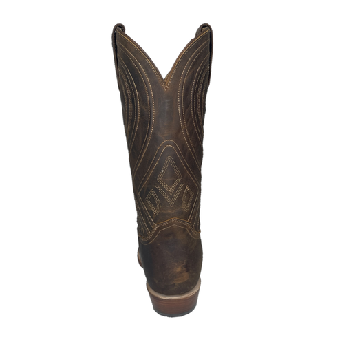 Pre-owned Roper ® Men's Mossman R-toe Brown Boots 12-020-7311-3842
