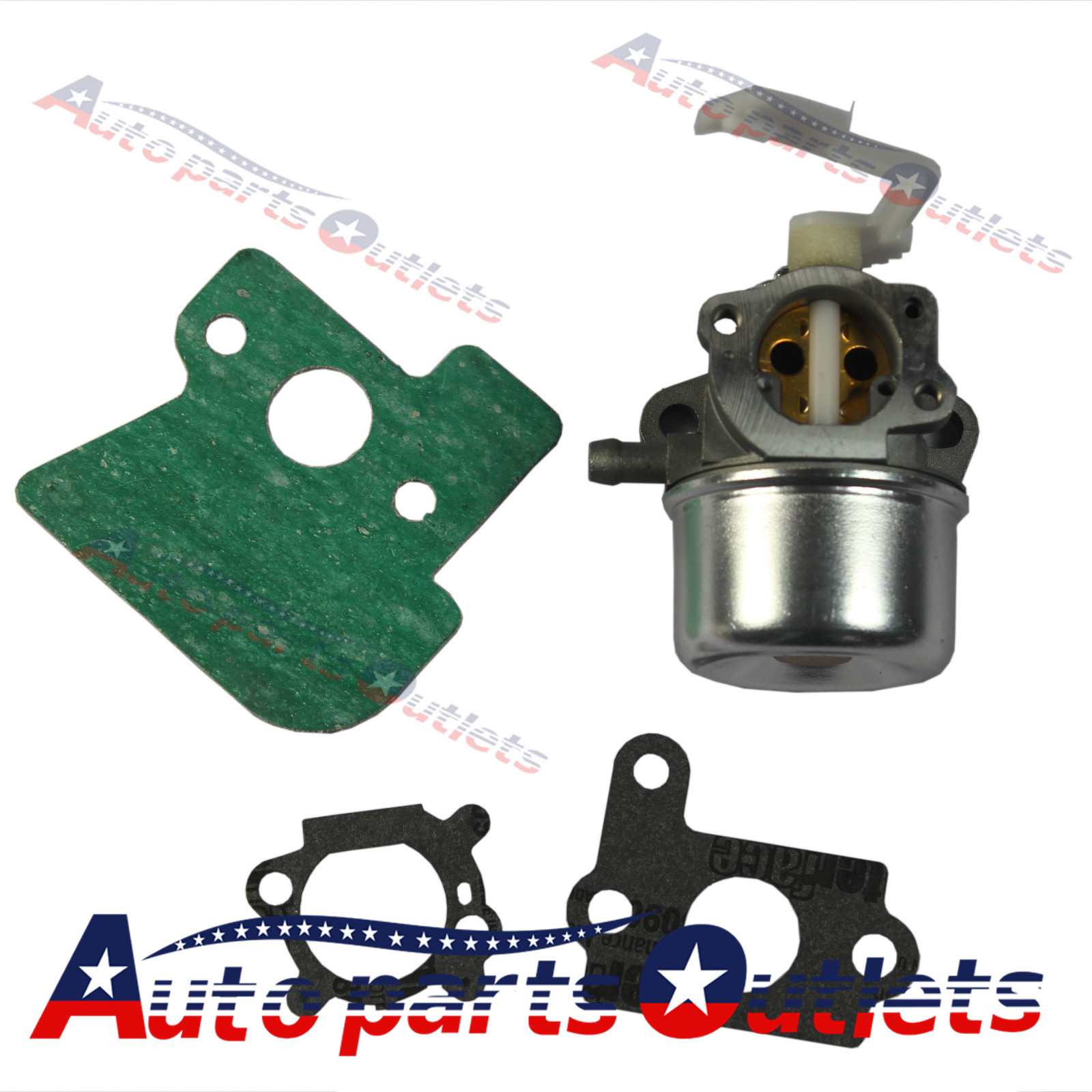 New Carburetor Fit for Briggs & Stratton 698055 Carb With Mounting Gaskets