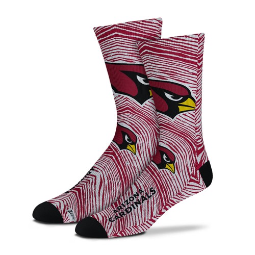 Zubaz by For Bare Feet Молодежные носки NFL Arizona Cardinals Zubified Dress Socks