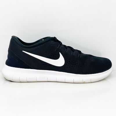 

Nike Womens Free RN 831509-001 Черные кроссовки для бега Размер 10,5, Черный, Free RN