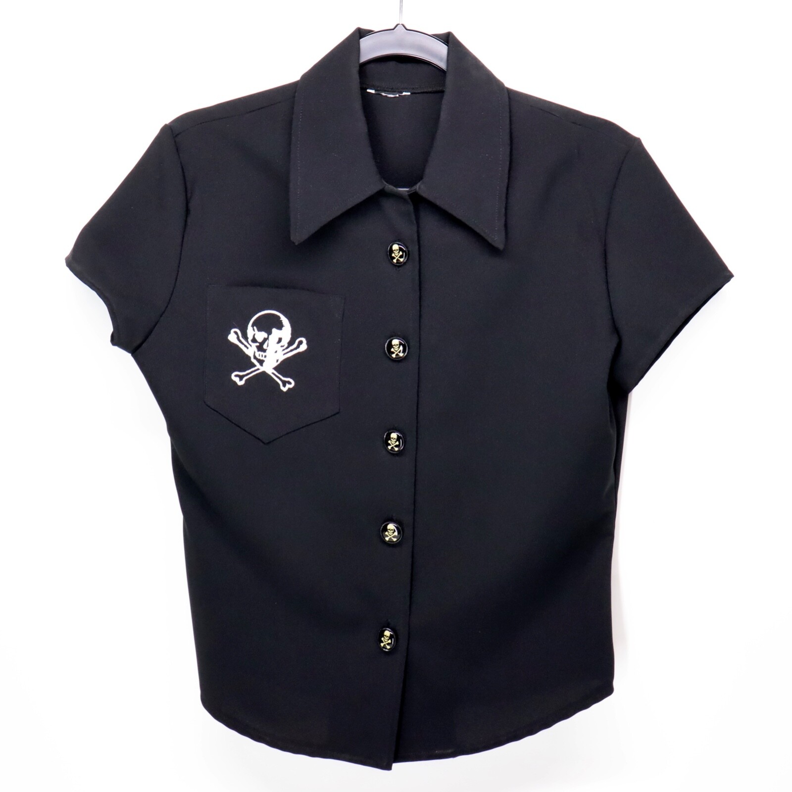 トップスその他 XTONZ XTT042 BAAB SKELETON SHORT SLEEVE T-SHIRT BLACK XTT042 ROKU_1481333_BLK_M-