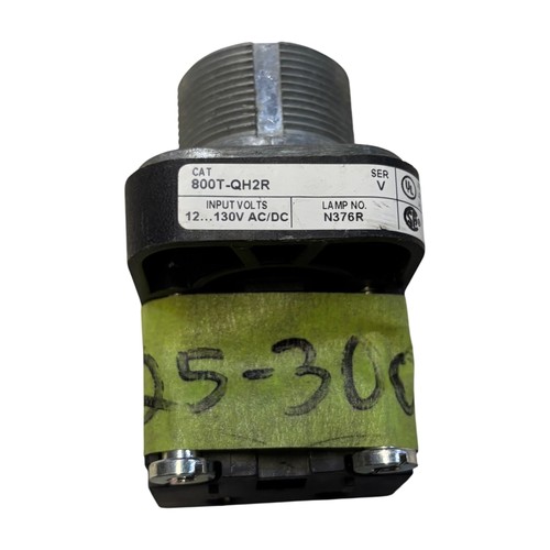 Allen-Bradley 800T-QH2R Pilot Light 12-130V AC/DC Series V Lamp N376R 30mm