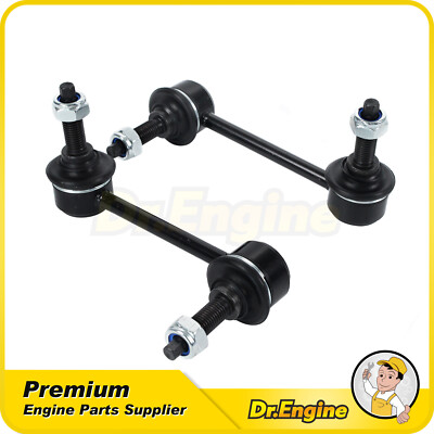 2X Front Sway Bar End Links fit for 11-18 Dodge Durango Jeep Grand Cherokee