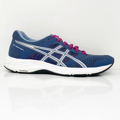 

Женские кроссовки Asics Gel Contend 5 1012A234 синие кроссовки размер 9.5, Синий, Gel Contend 5