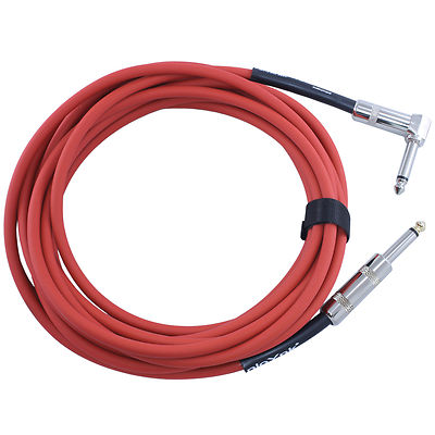 PLoYnk 1/4 Right Angle electric acoustic bass keyboard instrument patch cable