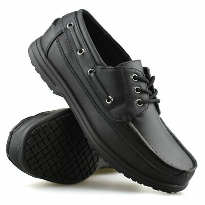 Atlantic Works×BEAMS Moccasin deckshoes Mens Wide Fit Casual Non Slip Walking Work Moccasin Driving