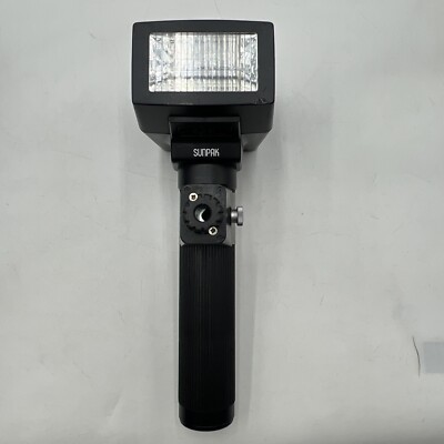 SUNPAK AUTO 611 THYRISTOR CAMERA FLASH - TESTED AND WORKS