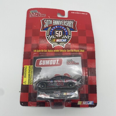Racing Champions 50th Anniversary Nascar Gumout #30 Derrike Cope 1998 1:64  T32