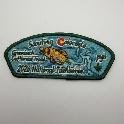 Scouting Colorado 2026 National Jamboree Nature Set JSP Greenback Cuthro NSJ-548