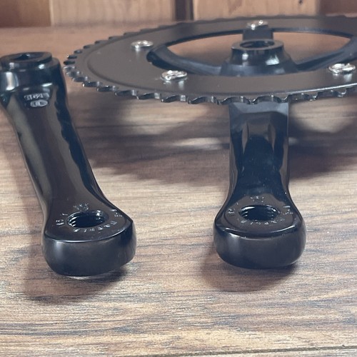 Sugino Pista RD2 Single Speed Fixie Crankset 48T 130BCD Square Taper 165 Black