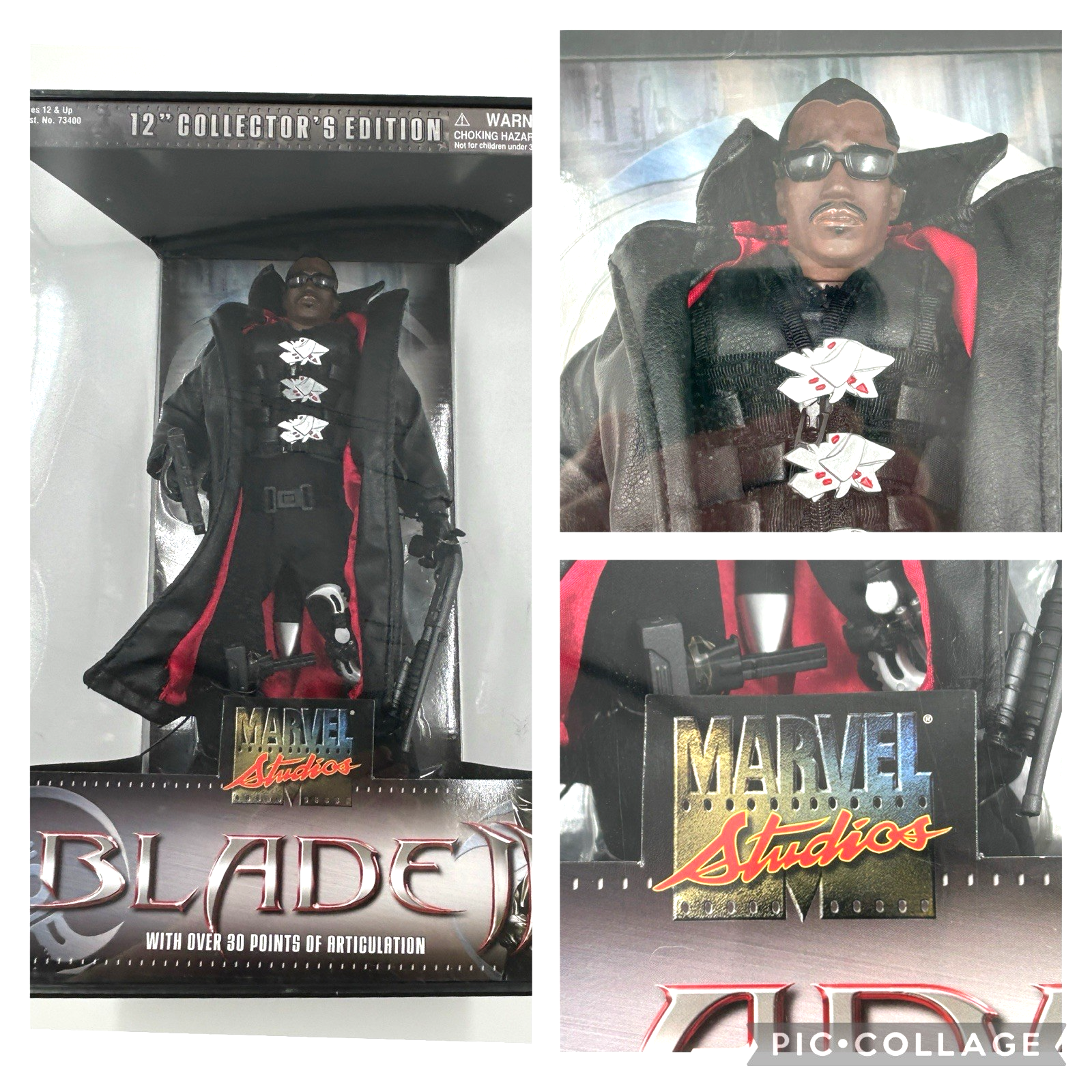 TOYBIZ MARVEL STUDIOS 12インチBLADE II ブレイド Marvel Studios Blade II 12