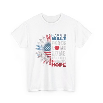 Peace Love Equality Hope Diversity Kamala Harris T-shirt - 2024 President Tee