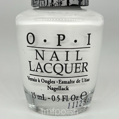Brand New OPI Nail Polish - White Shatter (crackle finish) - Full Size