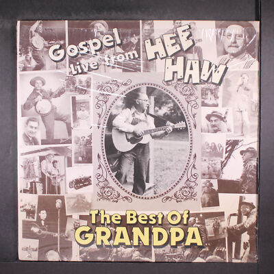 GRANDPA JONES: gospel live from hee-haw HEE HAW 12'' LP 33 RPM Sealed