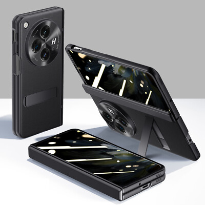 For OnePlus Open Magnetic Kickstand Hinge Protective Case wi