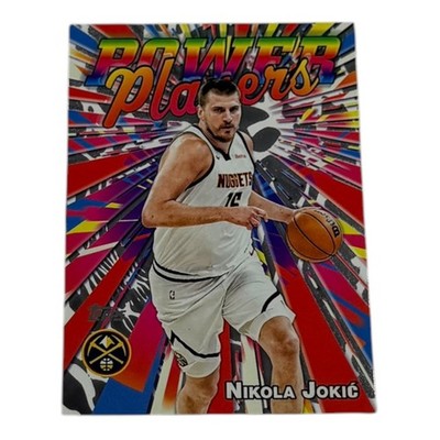 2025 Topps Power Players Nikola Jokic PP-12 Denver Nuggets Basketball Card NBA