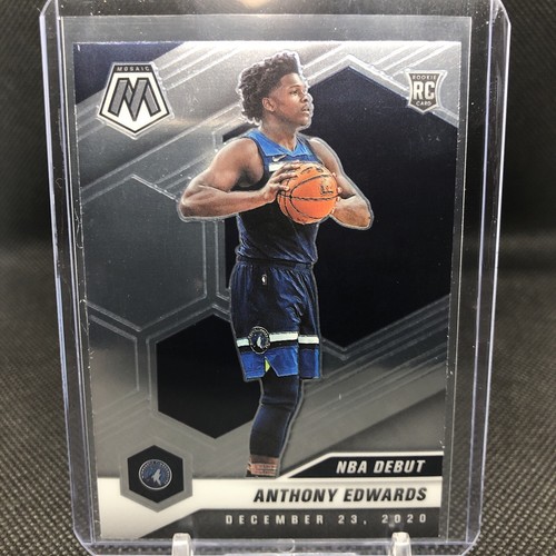 Anthony Edwards NBA debut December 23, 2020 mosaic rookie