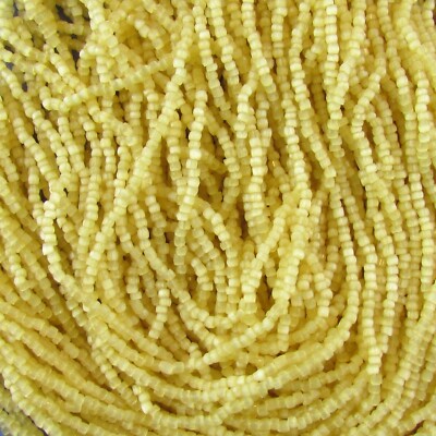 Czech 9/0 3cut Preciosa Color 15041 (1 hank 10-strand) Hex Cut Glass Seed Beads