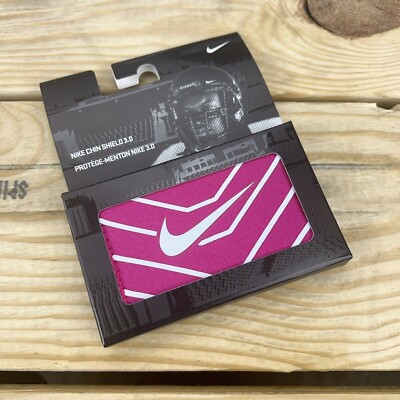 Nike Unisex Football Chin Shield 3.0 Color Vivid Pink/White Size OSFM 