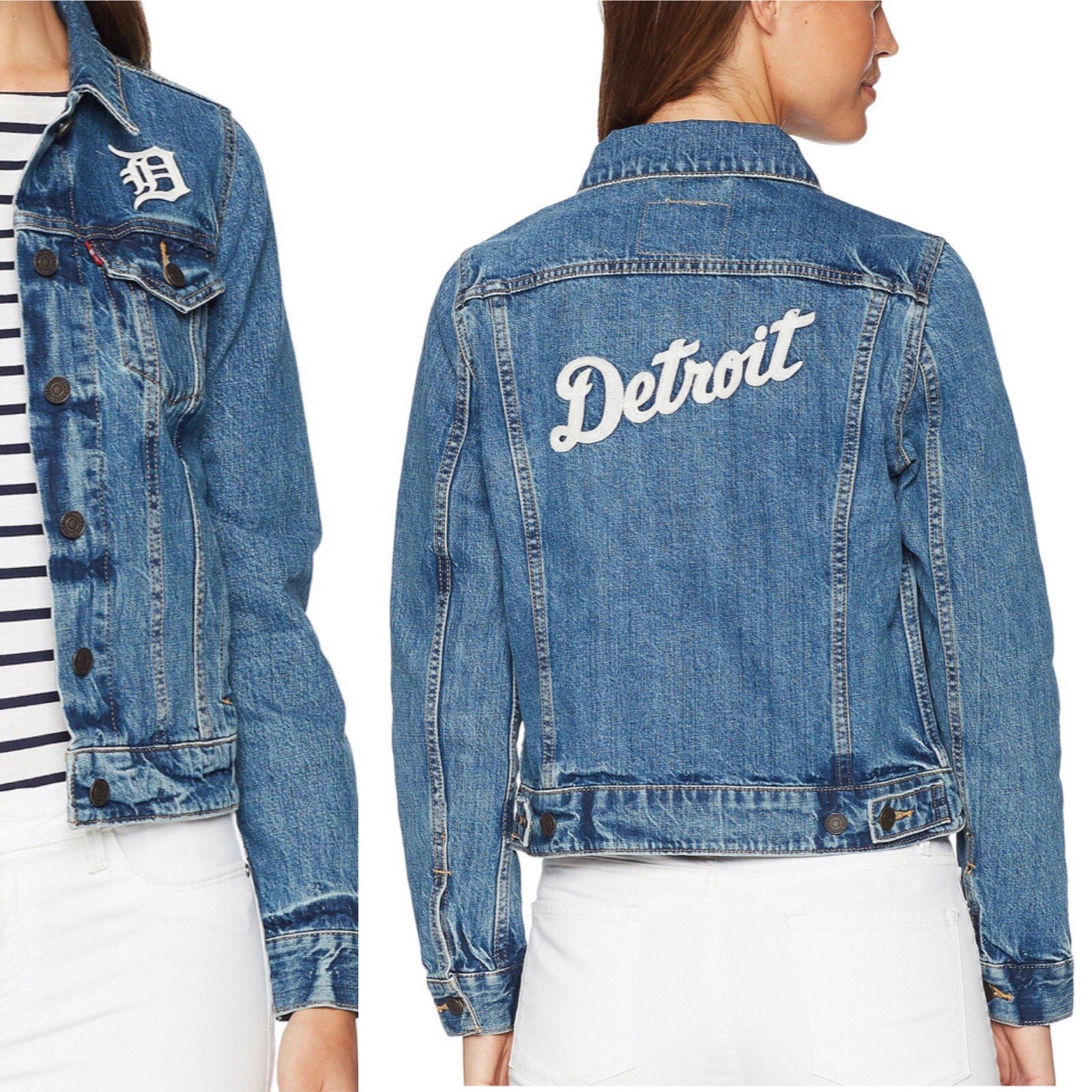 Levi's Detroit Tigers MLB Denim Trucker 