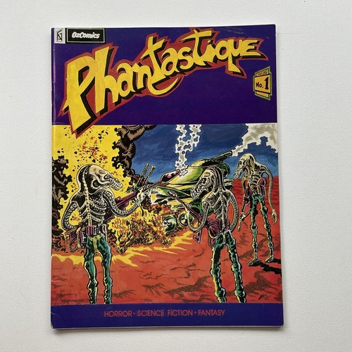 Phantastique # 1 Australian Graphic Fiction Horror Sci Fi New Age Oz Comics 1985