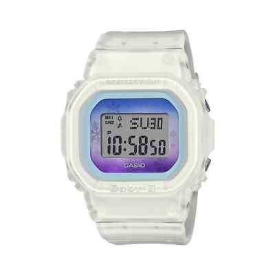 Casio Baby-G Winter Sky Series Translucent White Resin Band Watch BGD560WL-7D