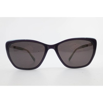 Bella Design Italy XC82005 C3 Purple Cat Eye Sunglasses Women Crystal Temples