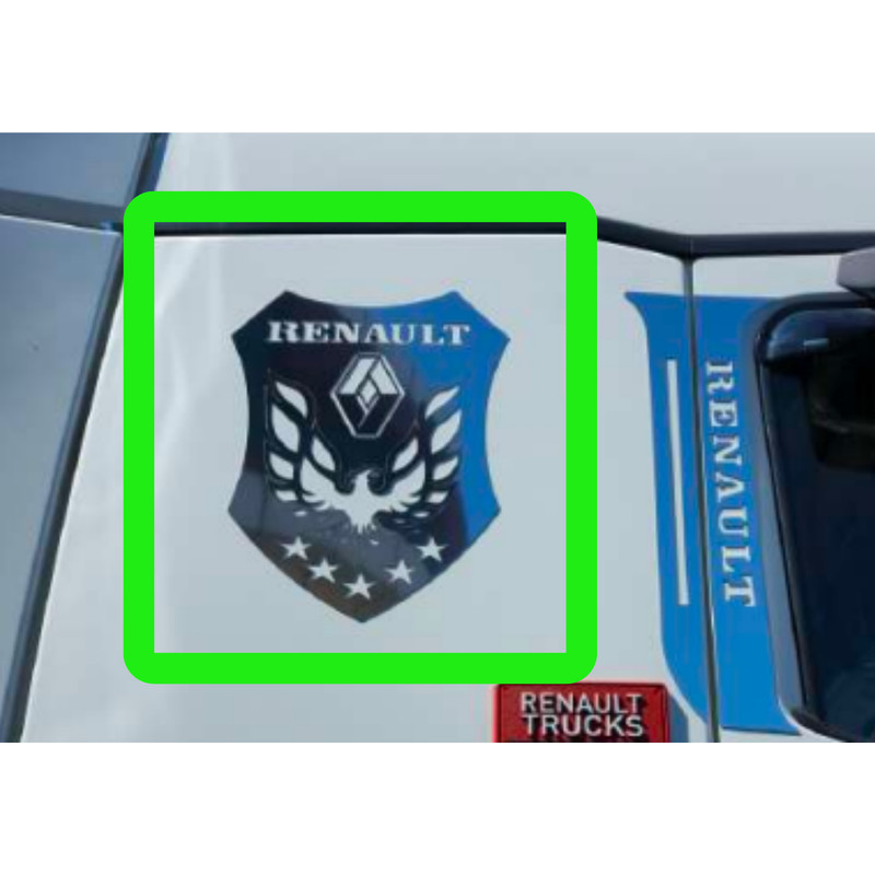 Habillage Inox FenÃªTre Pour Renault T-Range & Premium DÃ©Cor ChromÃ© Super Poli