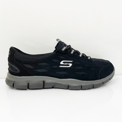 

Skechers Womens Gratis SN22604 Черная повседневная обувь Кроссовки Размер 7.5, Черный, Gratis