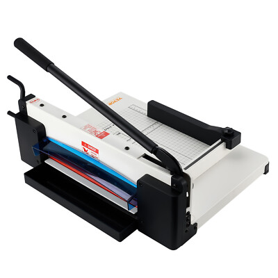 Paper Cutter 12" A4 Guillotine Paper Trimmer 400 Sheet Capacity Metal Base