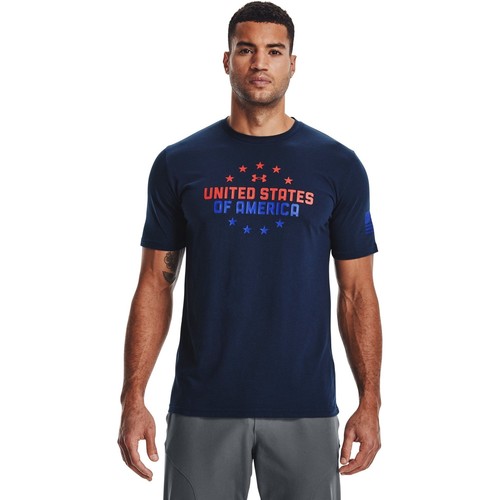 

[1365051-408] Мужская футболка Under Armour Freedom US of A, Синий