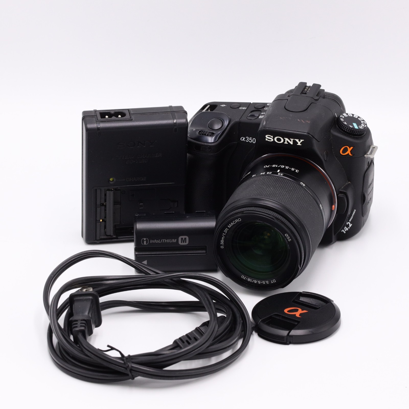 Sony Alpha DSLR-A350 DSLR Camera w/ 18-70mm Lens *USED*