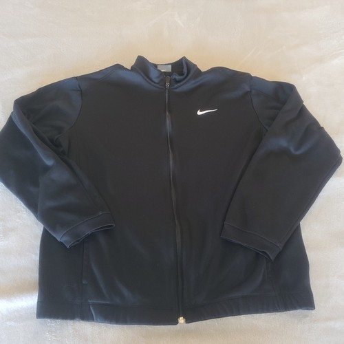 Nike Golf Tour Performance Mens Medium Black Full Zip Track