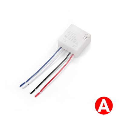 Wireless Smart Switch Light RF-433Mhz Wall Panel Switch Remote-Control Receiveeg