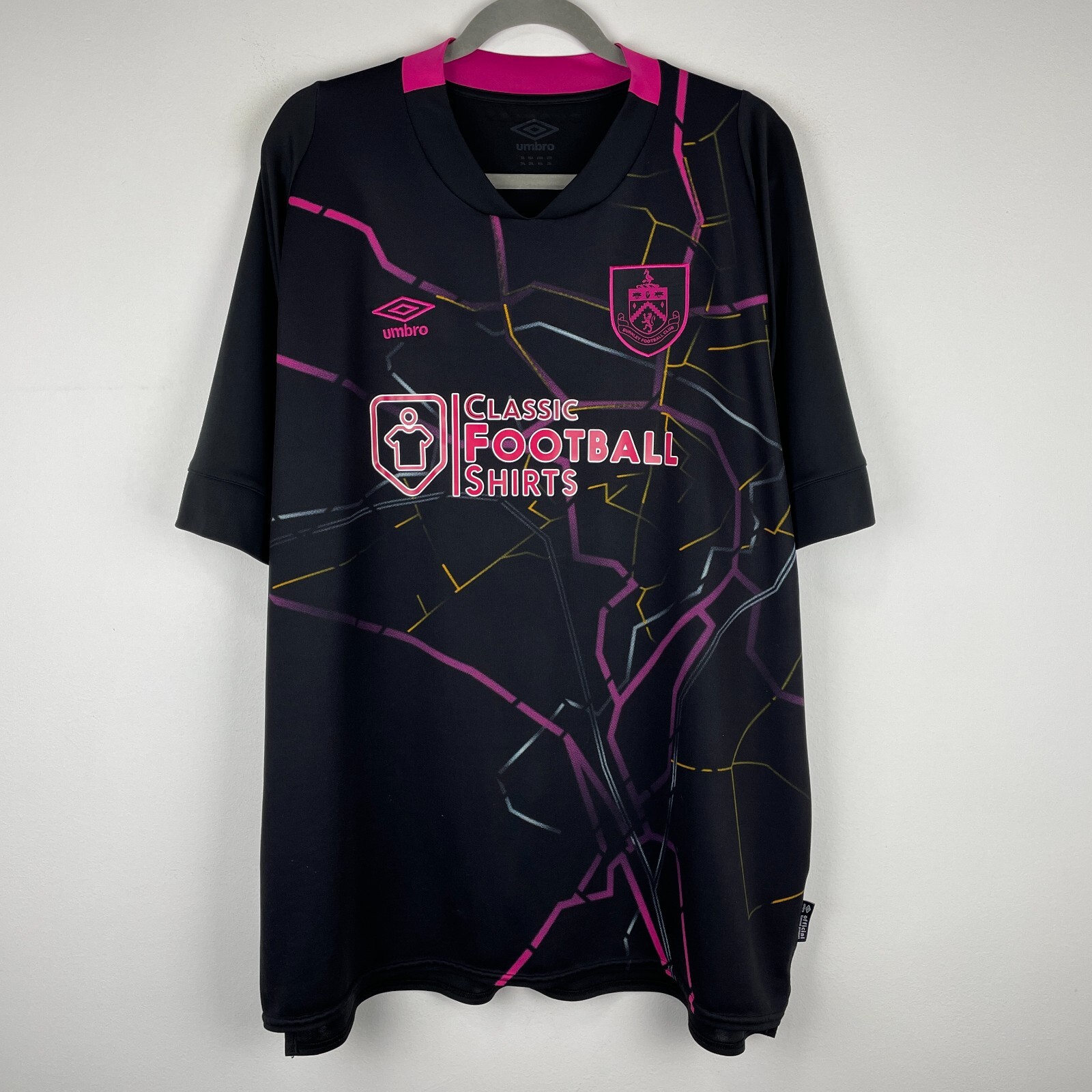 Burnley FC 2022/2023 Umbro Third Football Shirt Jersey Men