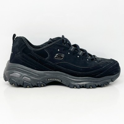 

Skechers Womens D Lites Play On 11949 Черная повседневная обувь Кроссовки Размер 7, Черный, D Lites Play On