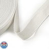Cotton Twill Tape Ribbon 1 Inch Wide Tape Herringbone Webbing Roll Bias Binding Tapes for Sewing and DIY Crafts, Natural (Beige, 1 Inch, 10 Yards)