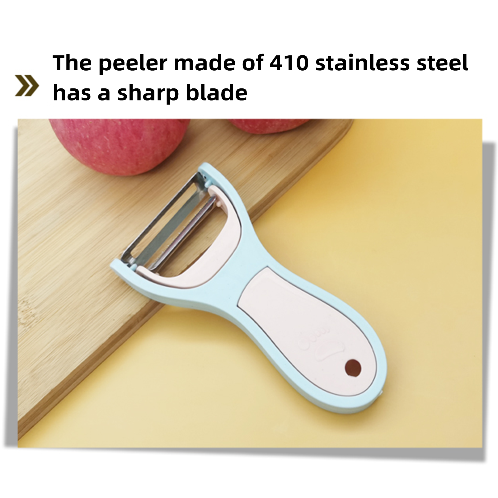Stainless Steel Sharp Peeler Fruit Apple Vegetable Potato Y Peeler Kitchen tool