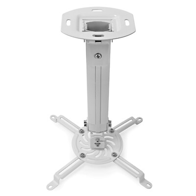 Ceiling Mount Extendable Swivel Adjustable Tilt - White