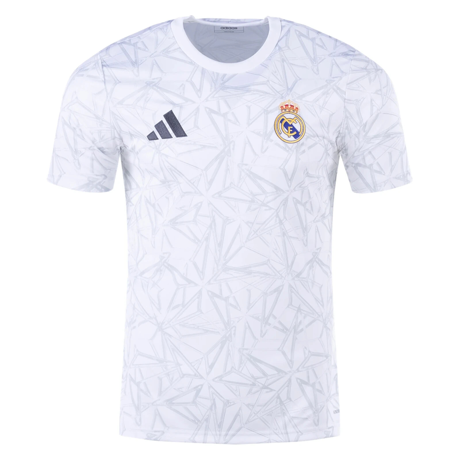 ウェア 24-25 Real Madrid 1st Game Jersey adidas Real Madrid FC 24/25 Home Jersey LS Replica - White