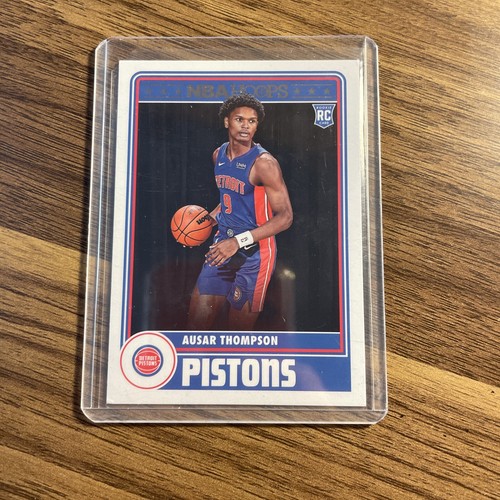 その他 Ausar Thompson Hoops Rookie Card  auto 2024 Panini Hoops Basketball Ausar Thompson Rookie Card #293